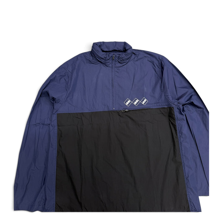 TTT Outer Shell Quarter Zip Jacket Blue & Black (XL)
