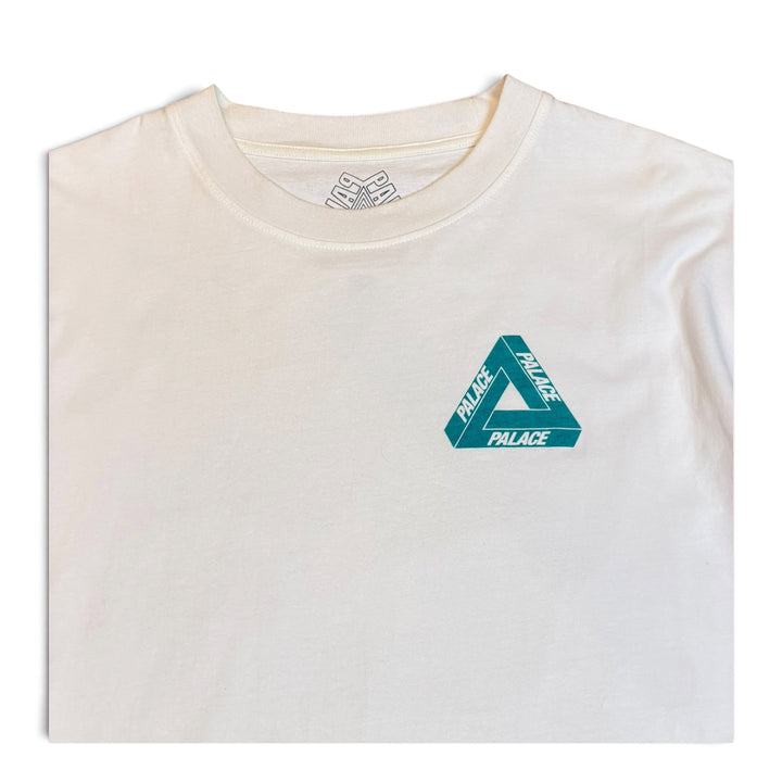 Palace Reacto White Tri-Ferg T-Shirt (XXL)