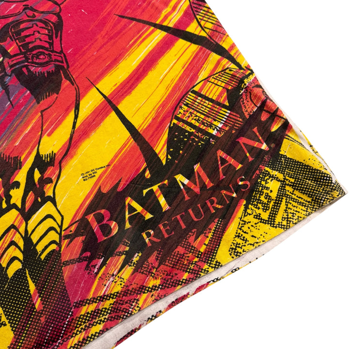 Vintage Batman All Over Multicoloured Graphic T-Shirt (L)