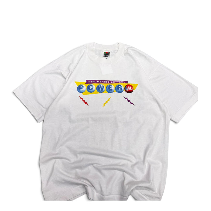 Vintage New Mexico Lottery Powerball T-Shirt White (L)