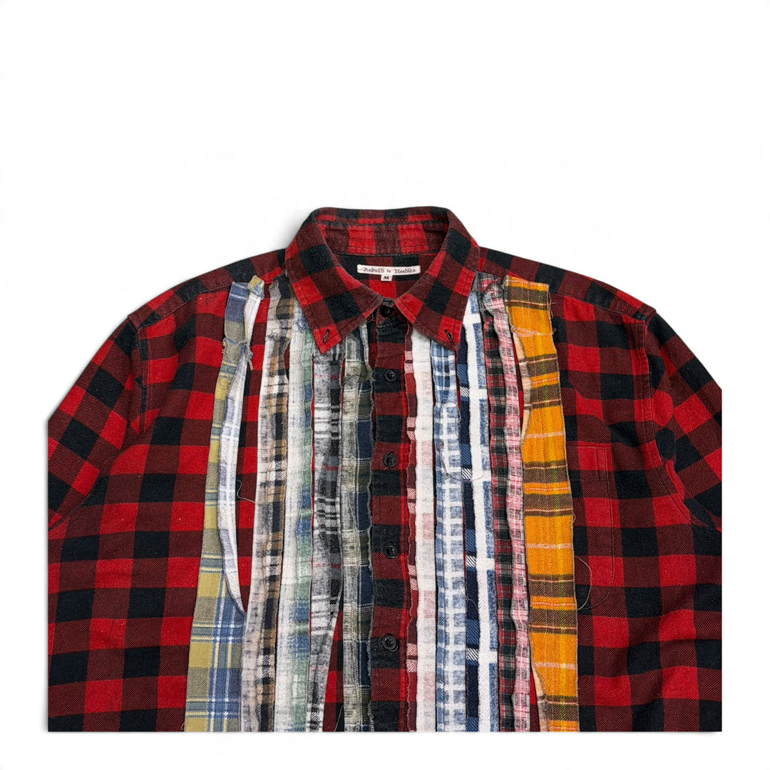 Rebuild By Needles Red Flannel Shirt (M)