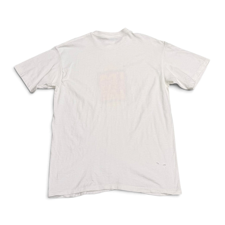 Vintage Single Stitch I am too Sexy Graphic T shirt White (XL)