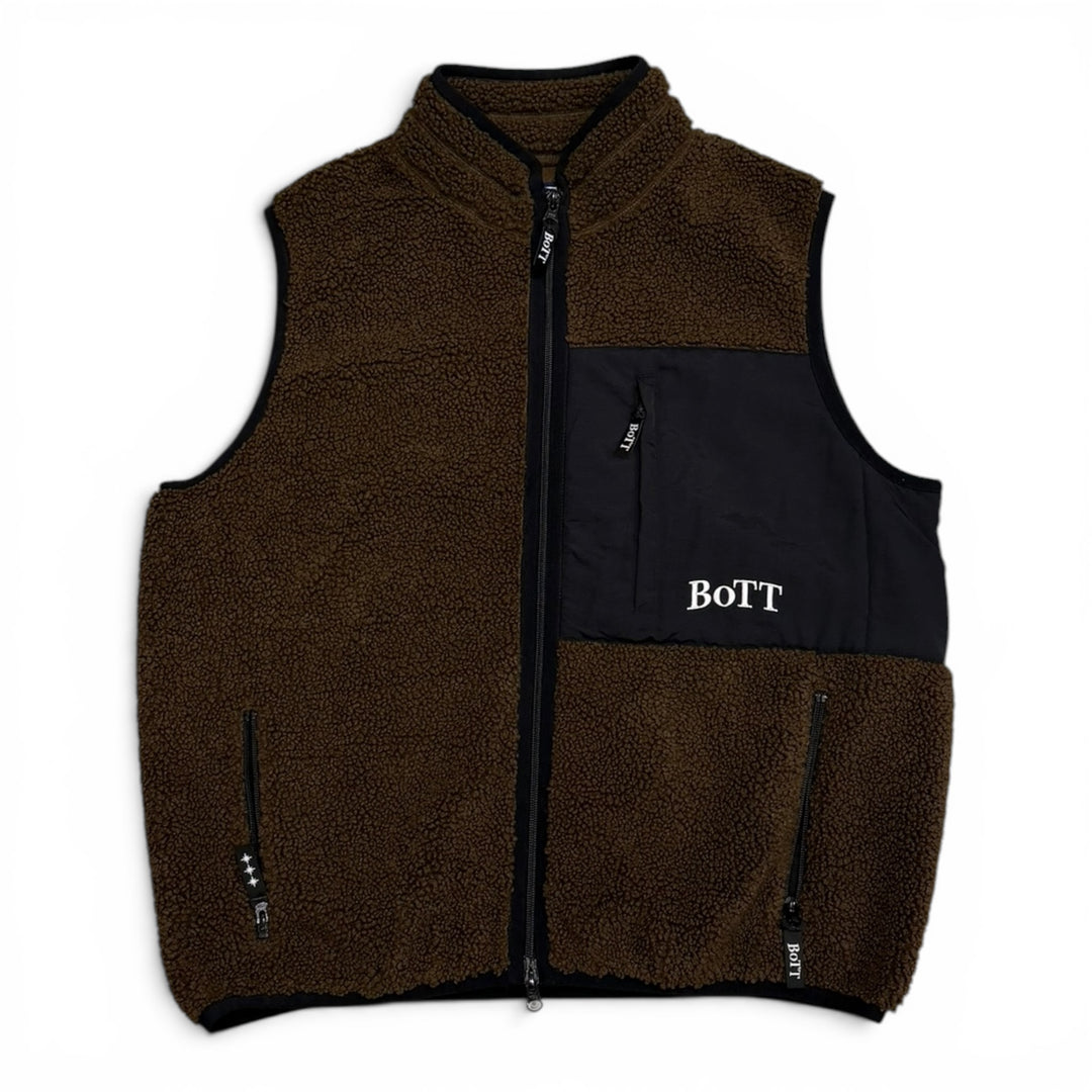 Bott Brown Fleece Gilet (M)