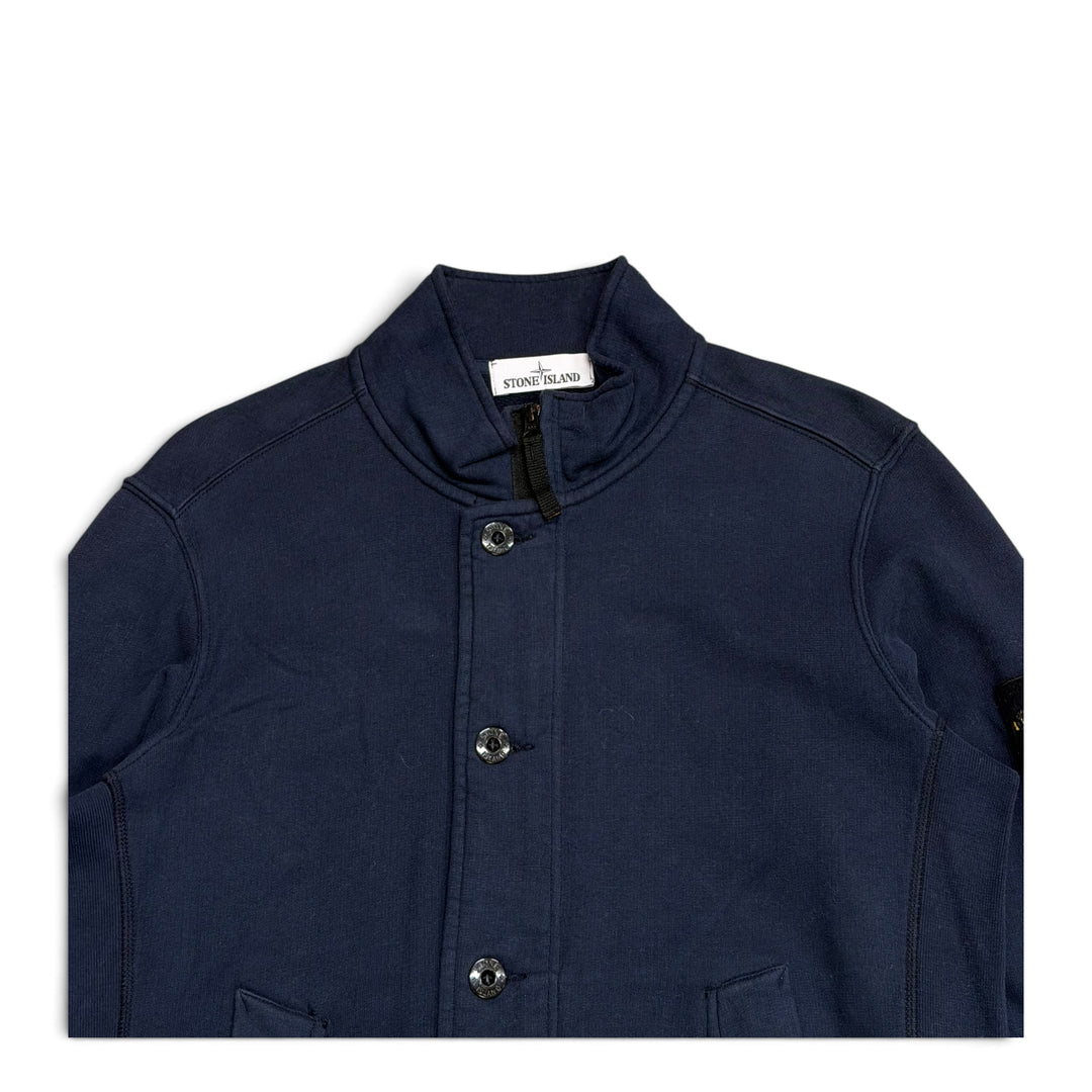 Stone Island Full Zip Up Jacket Navy (L)
