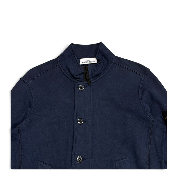 Stone Island Full Zip Up Jacket Navy (L)