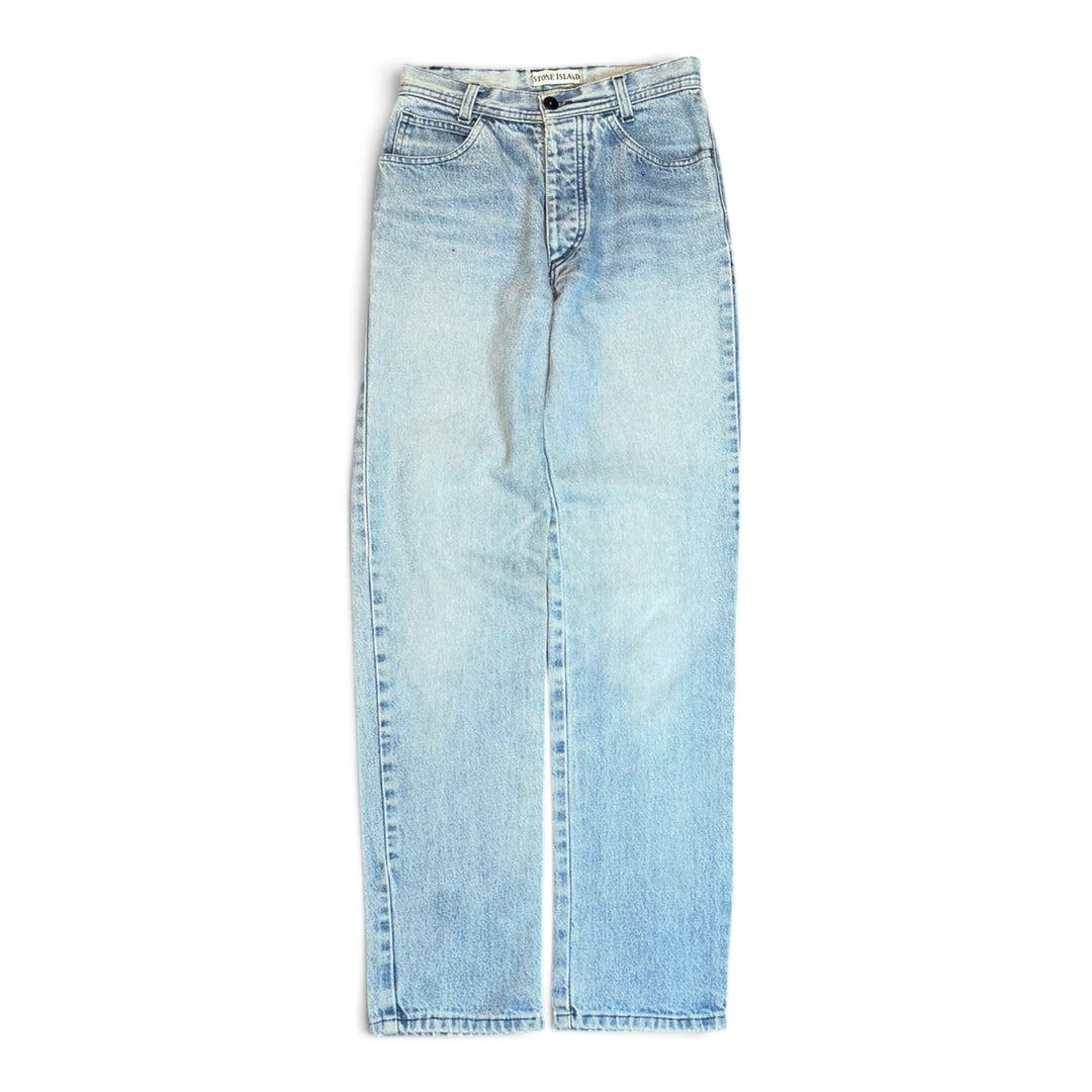 Vintage Stone Island Light Blue Denim Trousers (26)