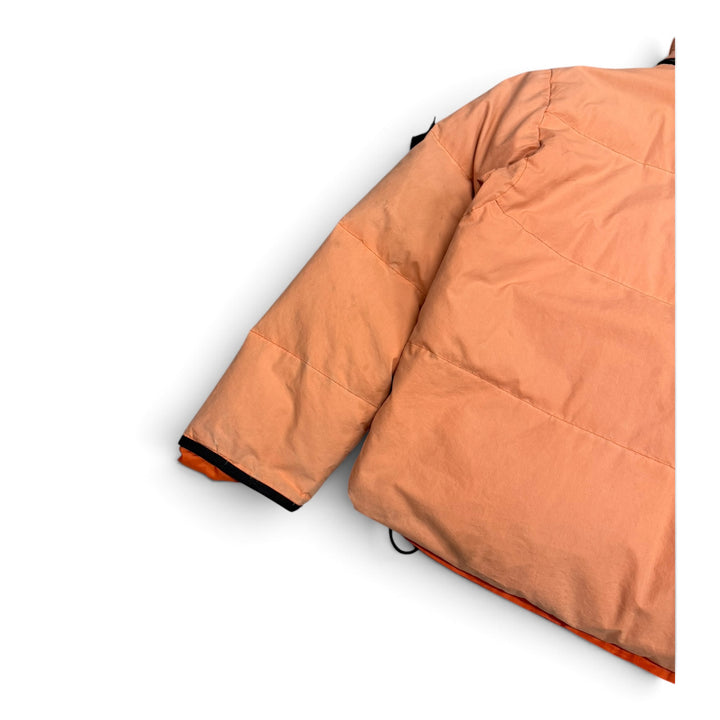 Vintage Stone Island Waxed Cotton Puffer Jacket Pink (XL)