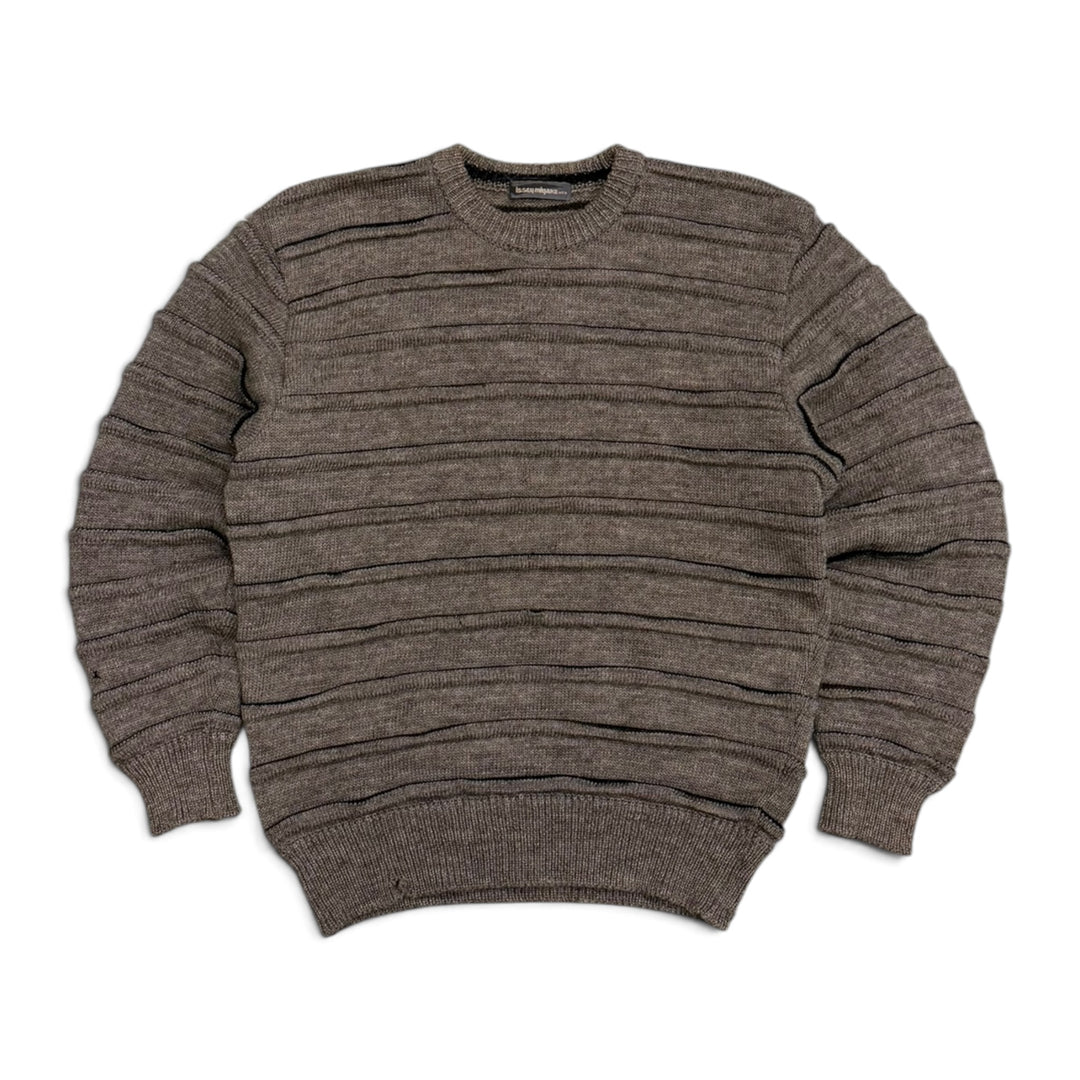 Vintage Issey Miyake Men Cable Knit Jumper (L)