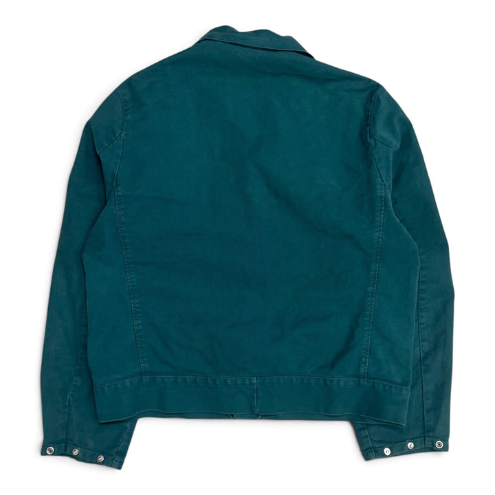 Vintage Distressed Faded Green French Chore Jacket (Women’s S)
