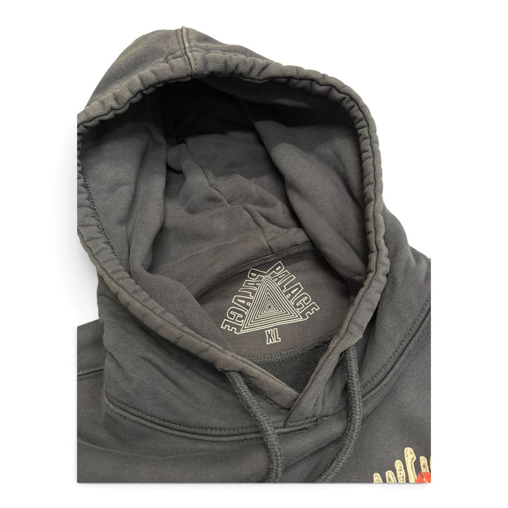 Palace Jheeze Printed Hoodie Navy (XL)