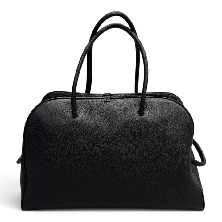 Jacquemus Tourism  Leather Tote Bag  BLACK (L)
