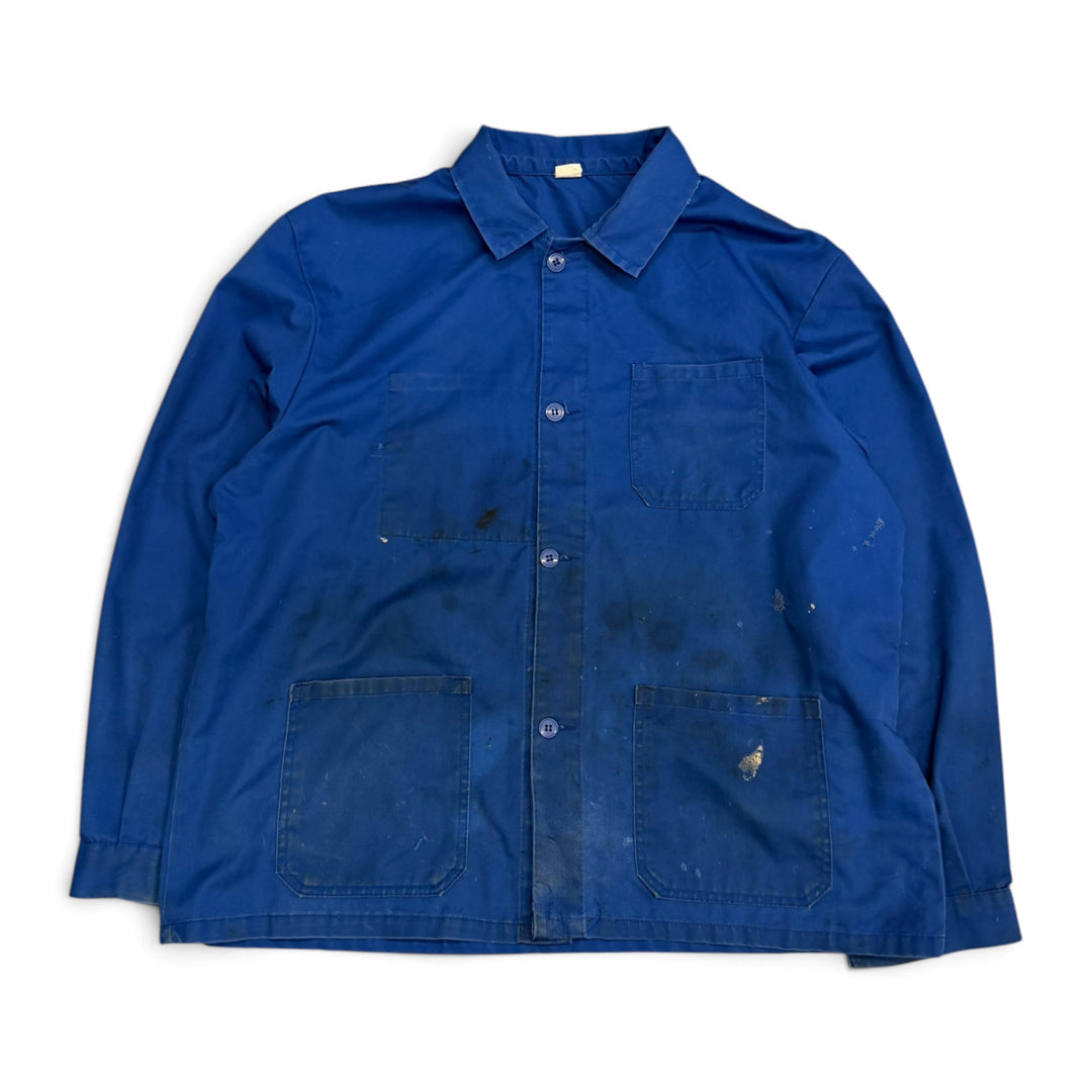 Vintage French Chore Jacket Blue  (L)