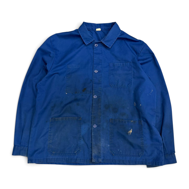 Vintage French Chore Jacket Blue  (L)