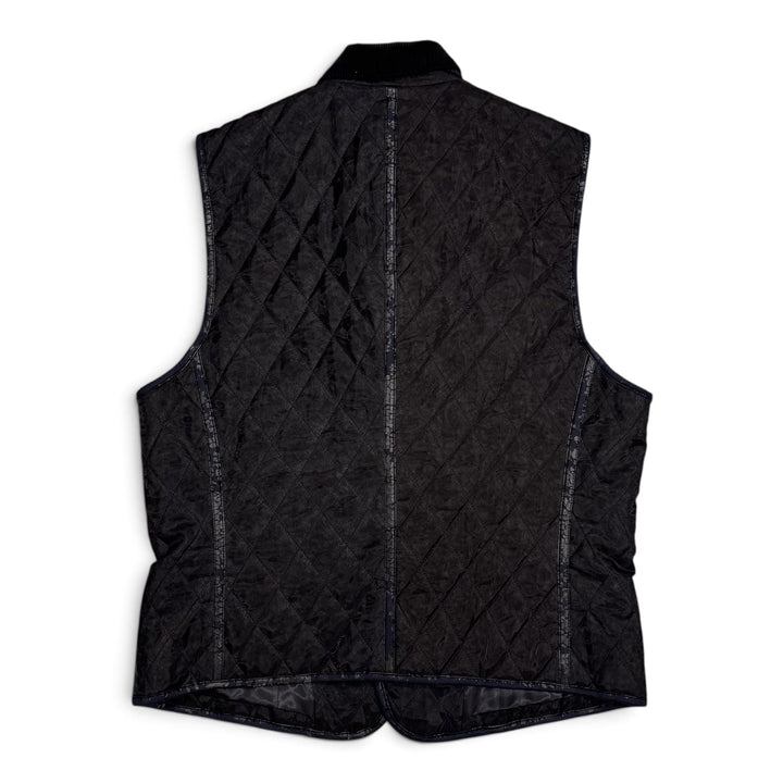 Vintage Issey Miyake Men Quilty Vest Navy (XL)