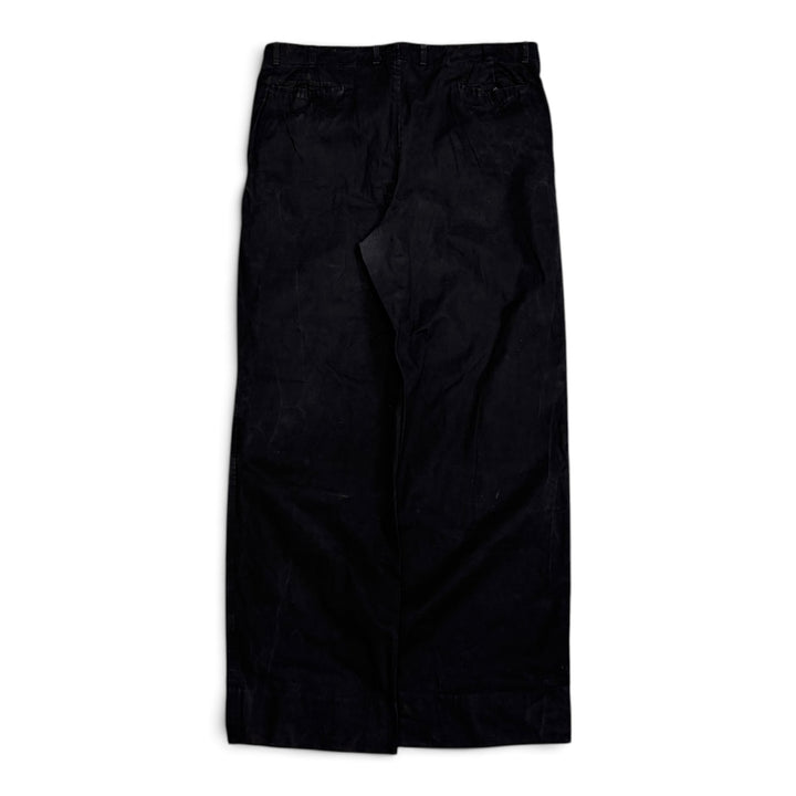 Vintage Jil Sander Cotton Trousers Navy (38)