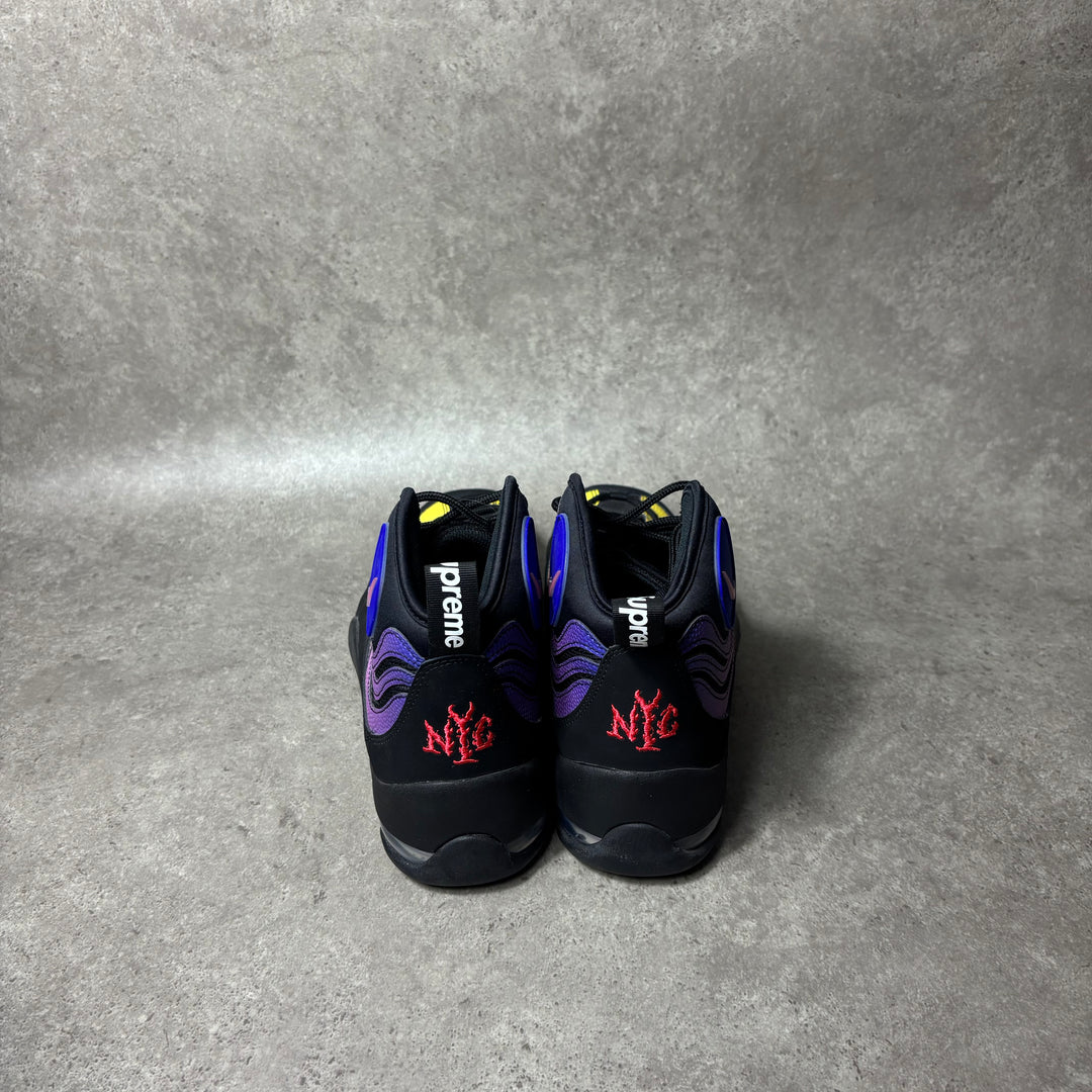 Supreme x Nike Air Bakin Black Gradient High Top Trainers (UK9)