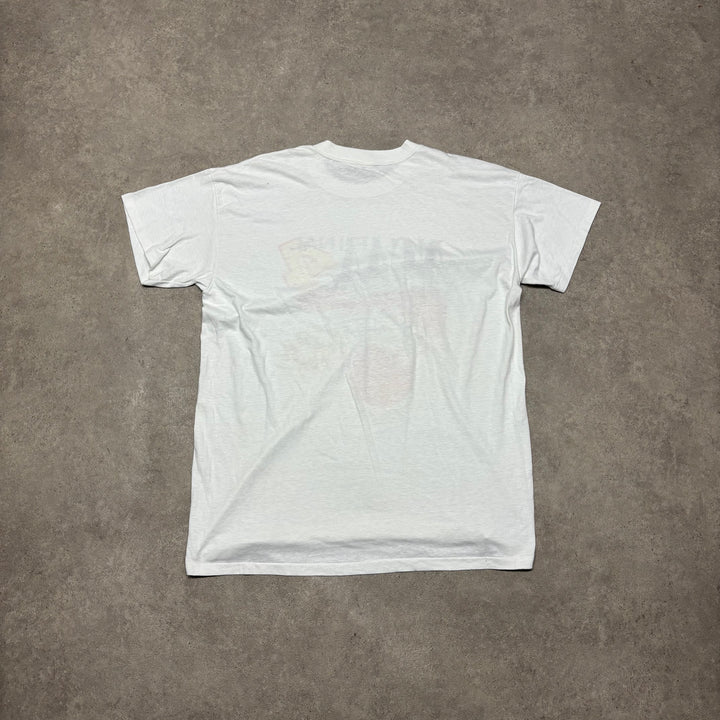 88' Vintage NCAA Kansas City Basketball Final 4 Graphic T-Shirt (XL)