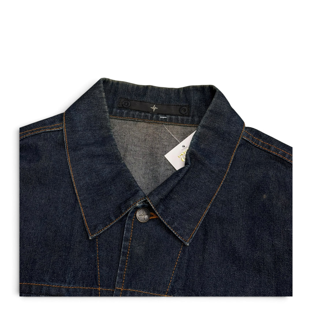 01 Stone Island Denims Button Up Jacket (L)