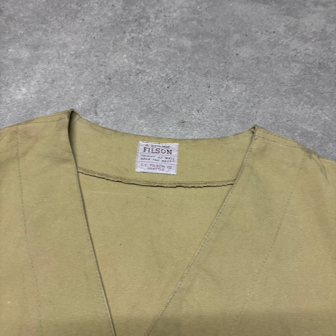 Vintage Filson Canvas Beige Gliet Jacket (L)