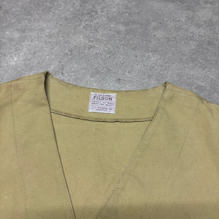Vintage Filson Canvas Beige Gliet Jacket (L)