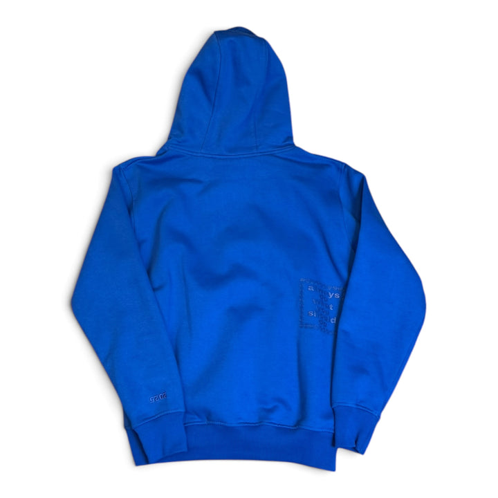 Always Do Blue Pullover Hoodie (S)