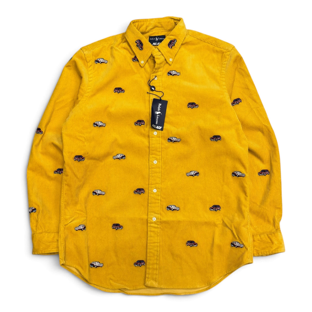 Palace x Ralph Lauren Yellow Corduroy GTI Shirt (L)