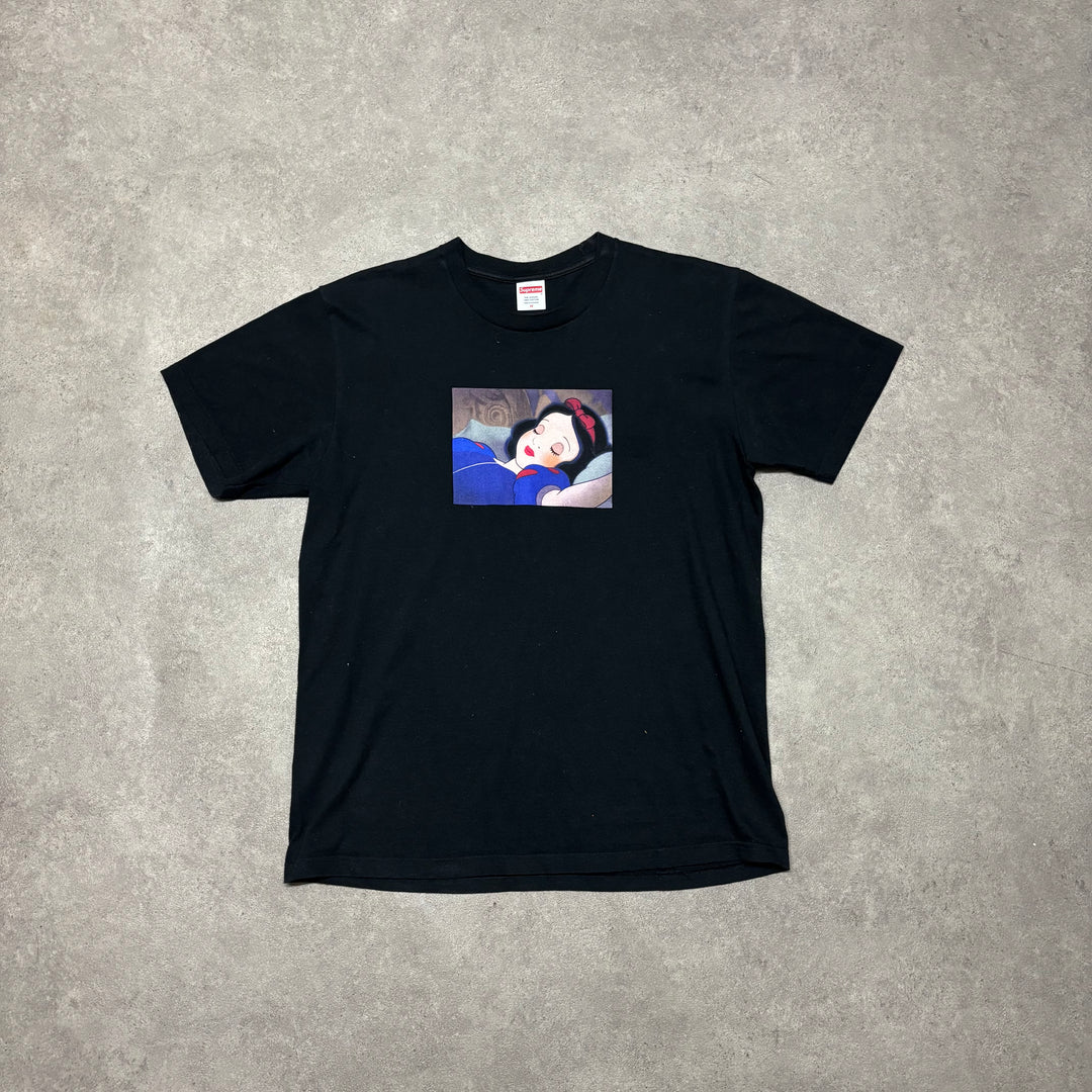 Supreme Black Snow White Graphic T-Shirt (M)