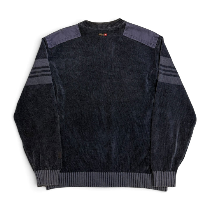Vintage Quicksilver Crew Neck Jumper Blue (M)