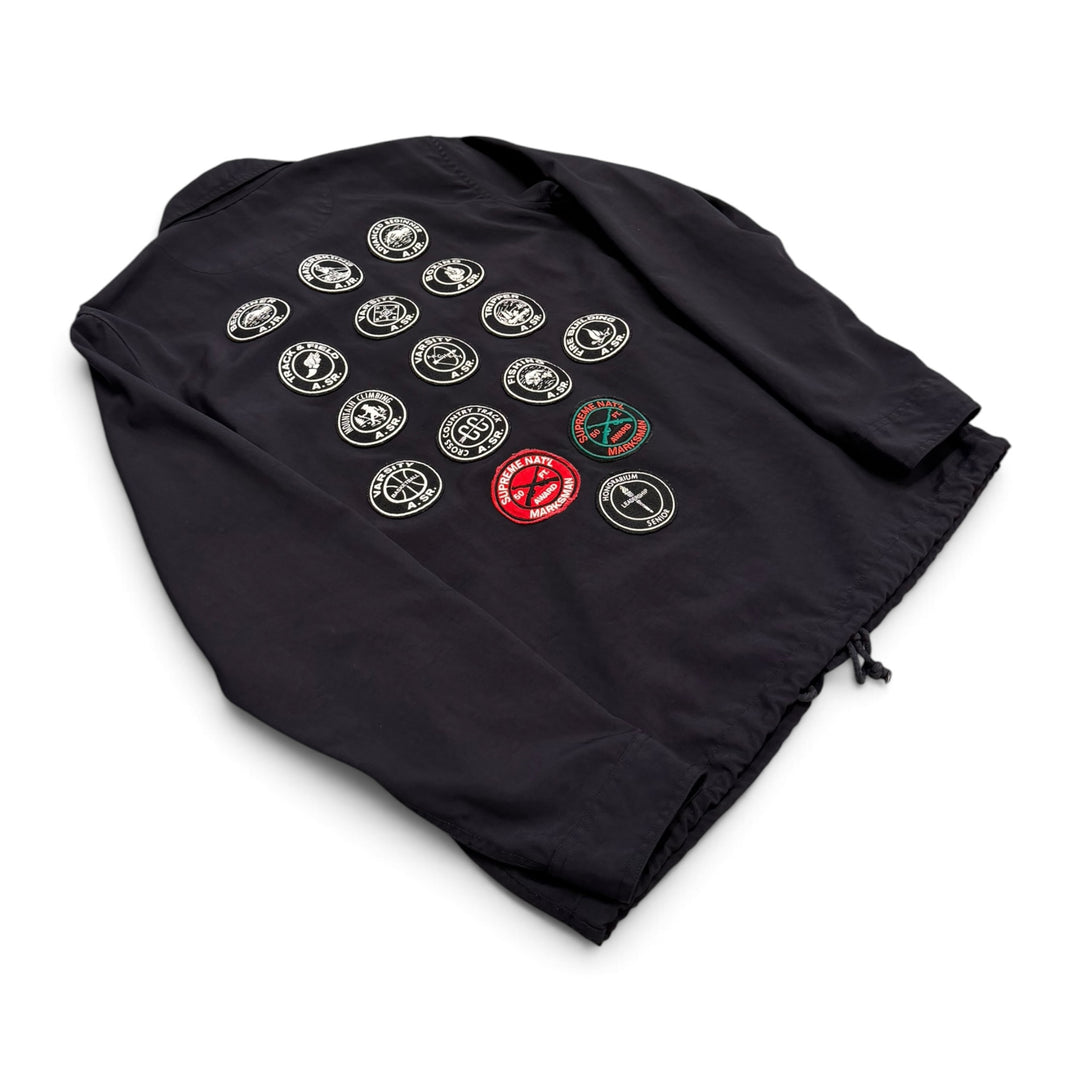 Supreme Scout Patch Coach Jacket Black (L)