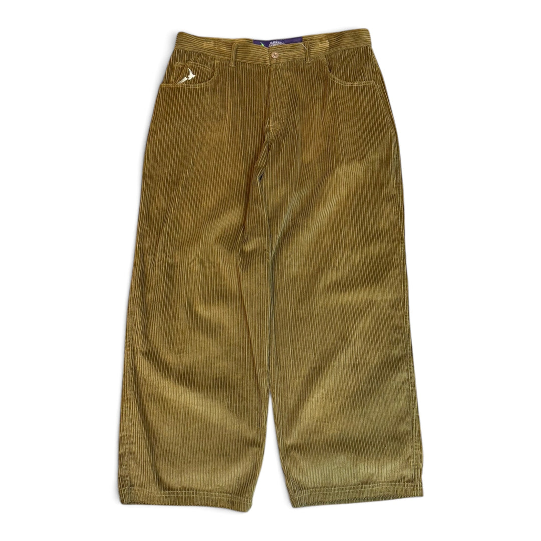 Always Do Brown Jumbo Corduroy Trousers (XL)