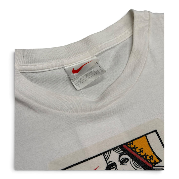 Vintage Nike I am Queen Of This Court T shirt White (M)