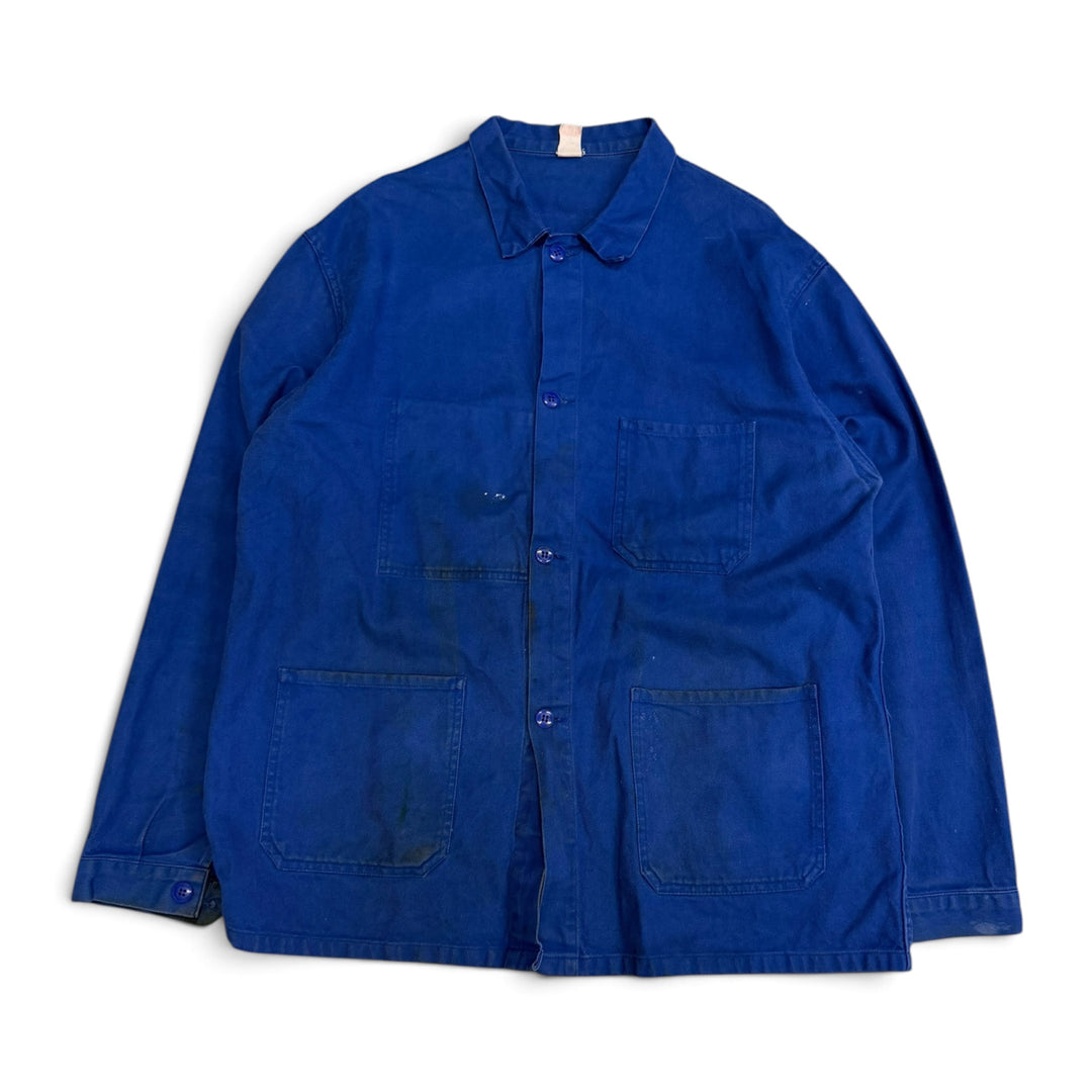 Vintage French Chore Jacket Blue  (XL)