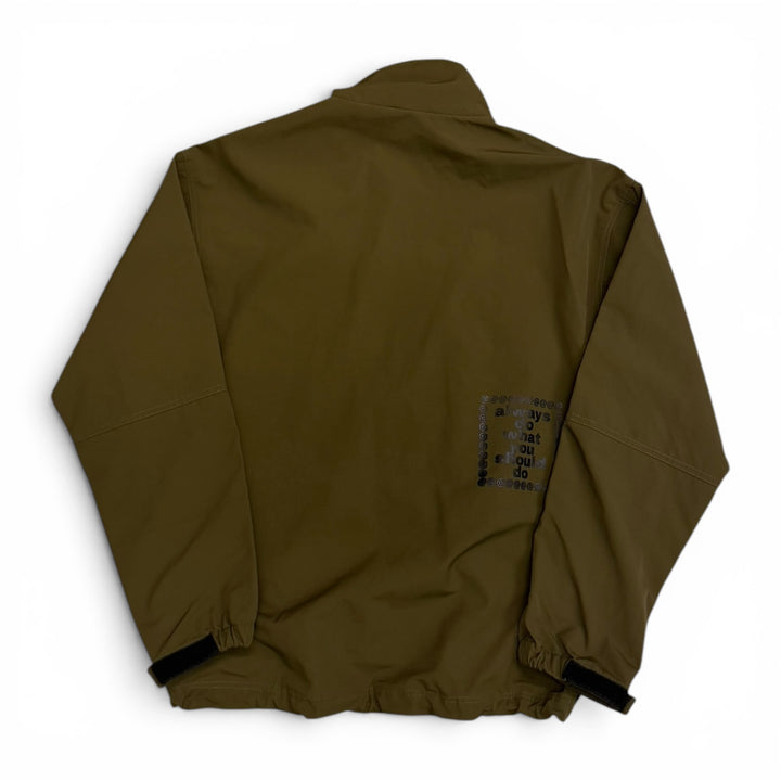 Always Do What You Should Do Hella Handsome Jacket Khaki (S)