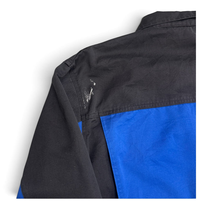 Vintage Distressed Blue French Chore Jacket (L)