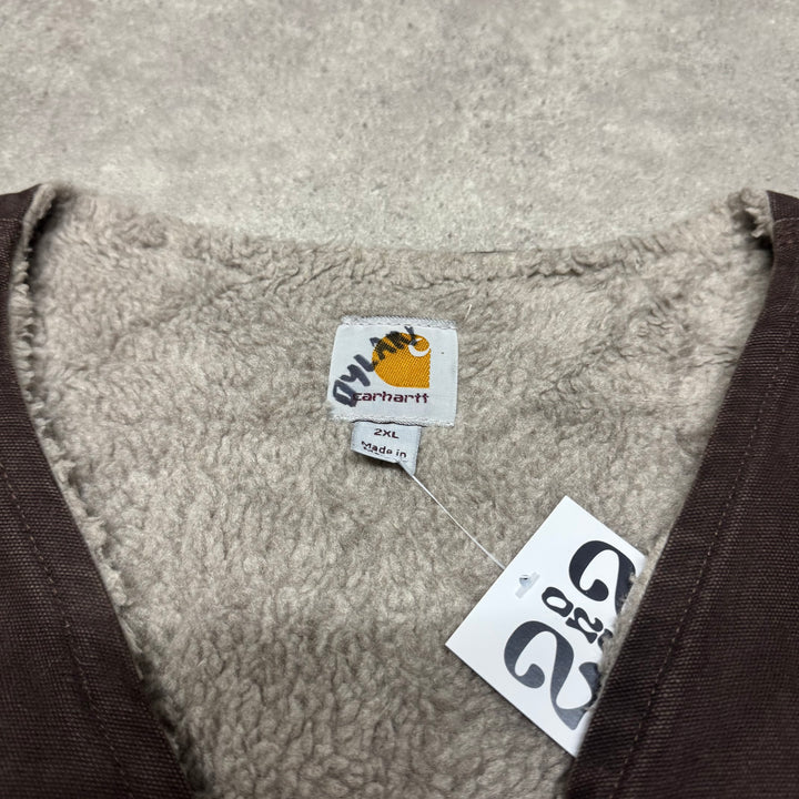 Vintage Carhartt Brown Workman Jacket (XXL)