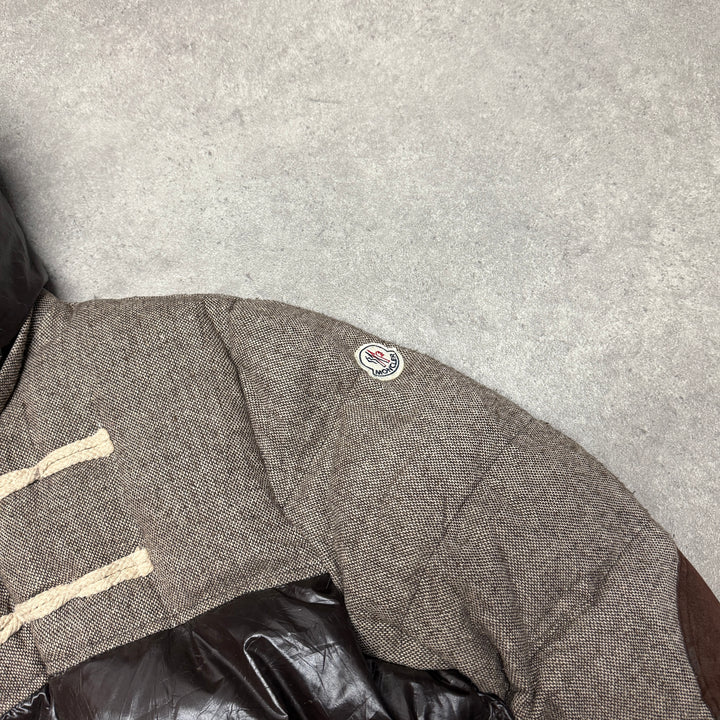 Vintage Moncler Brown Hooded Puffer Jacket (M)