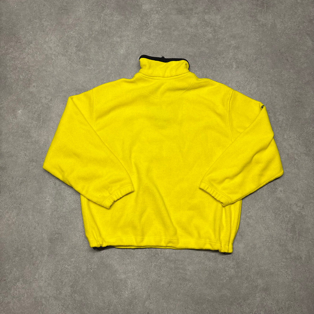 Vintage Ferrari Yellow Quarter Zip Fleece (XL)