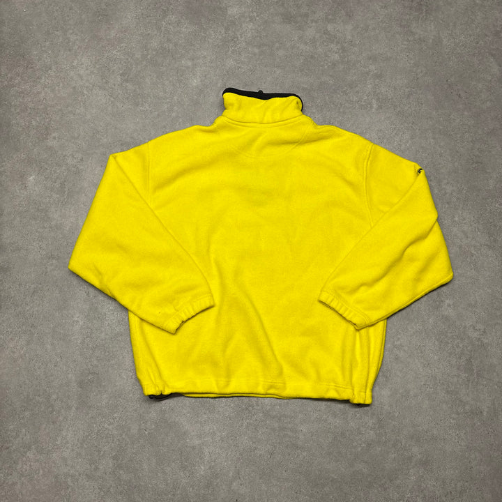 Vintage Ferrari Yellow Quarter Zip Fleece (XL)