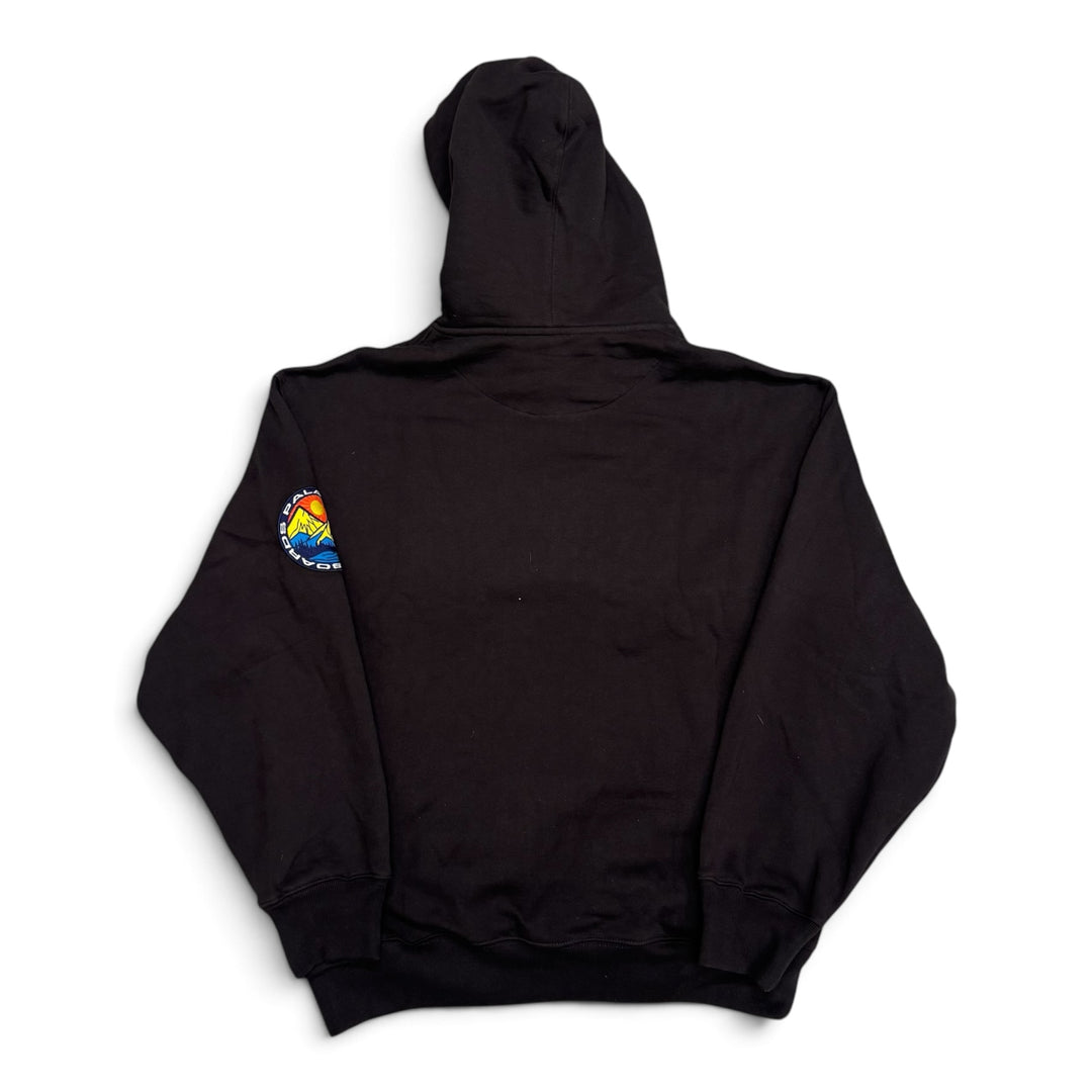 Palace Black Appalachian Hood Pullover Hoodie (L)