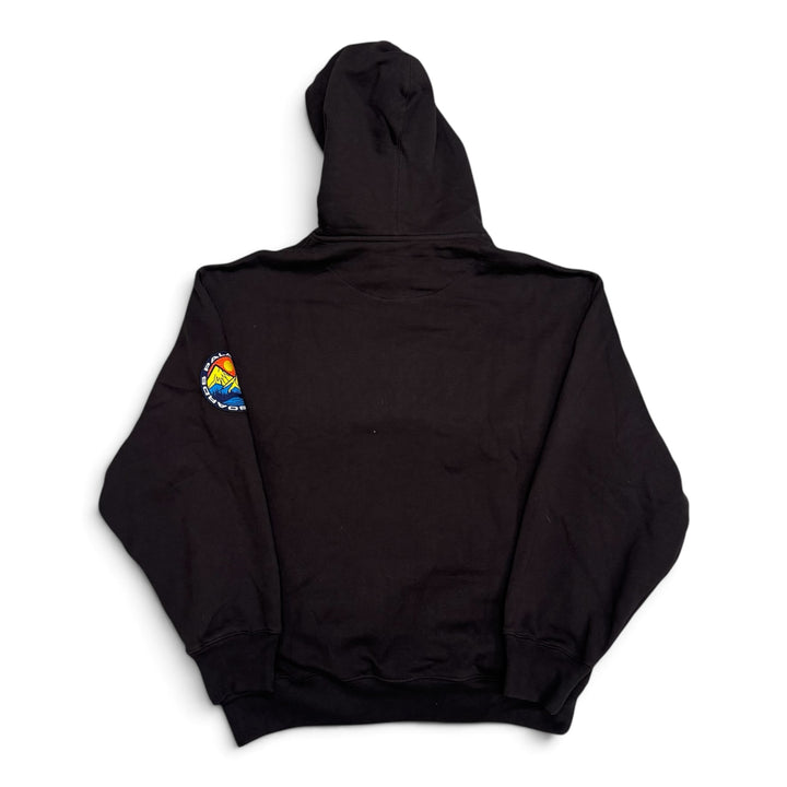 Palace Black Appalachian Hood Pullover Hoodie (L)