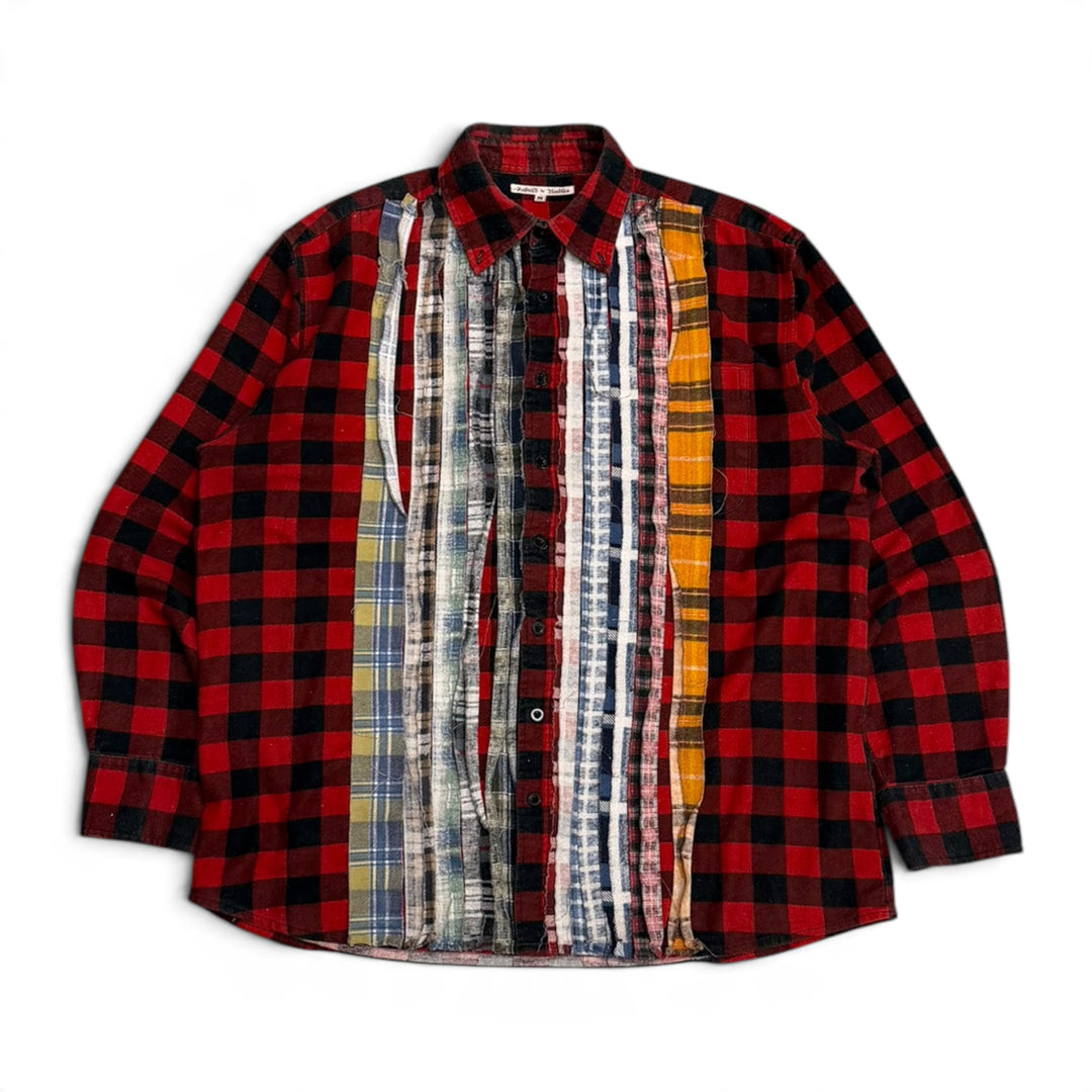Rebuild By Needles Red Flannel Shirt (M)