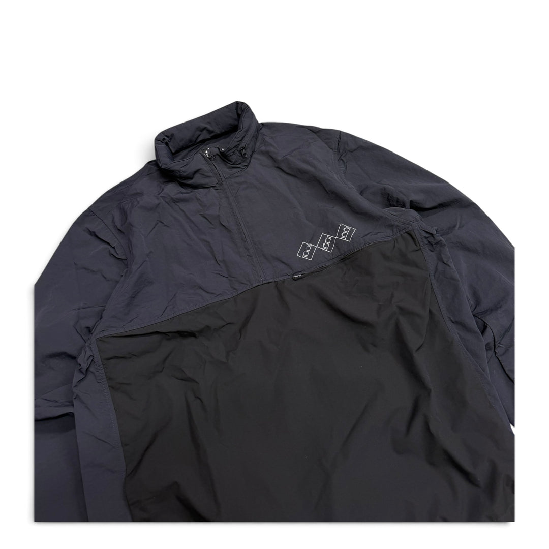 TTT Quarter Zip Shell Jacket Black (XL)