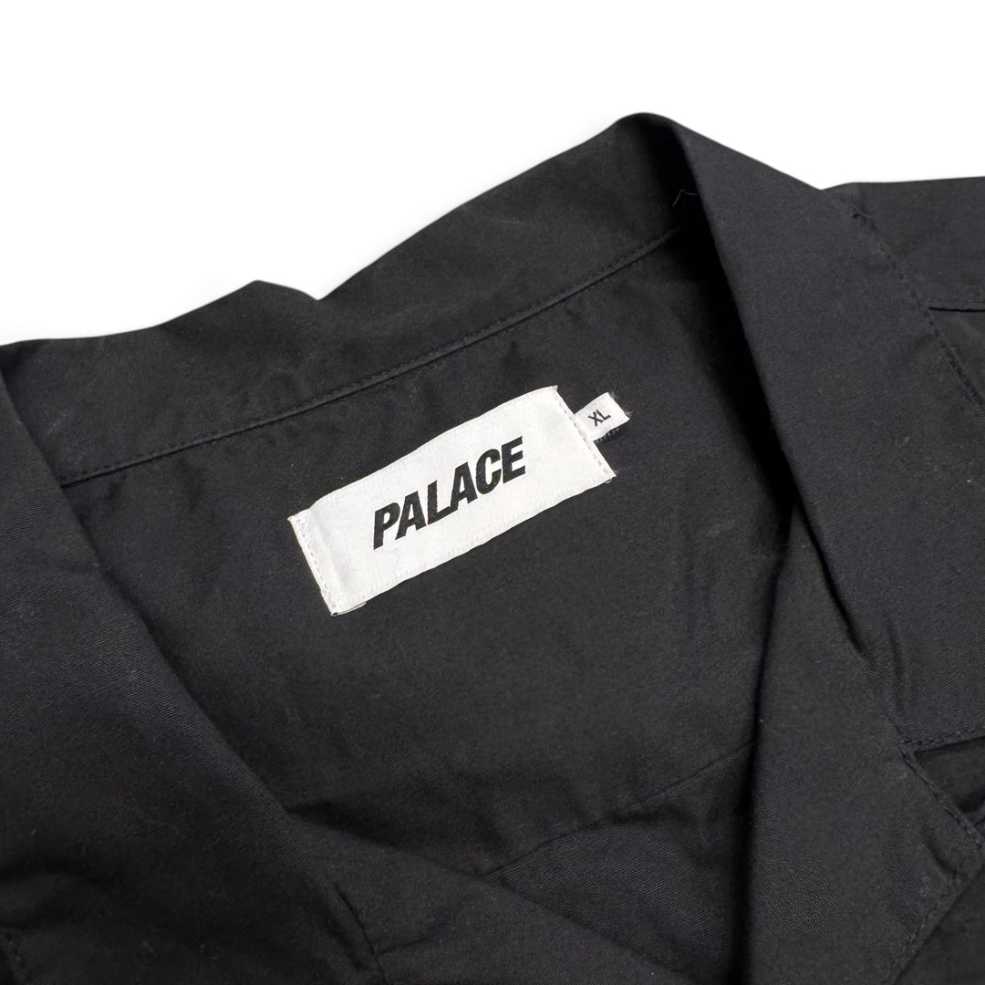 Palace Double Faced Short Sleeve Shirt Black (XL)