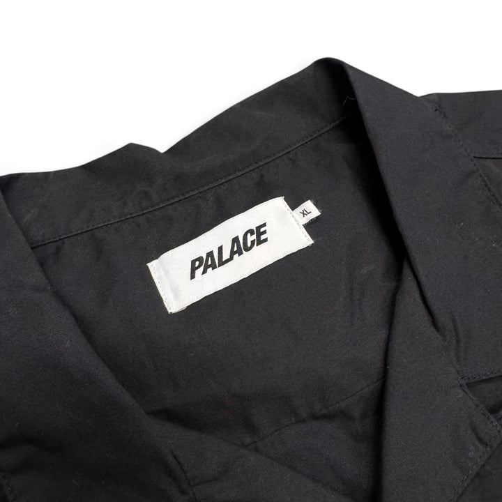 Palace Double Faced Short Sleeve Shirt Black (XL)