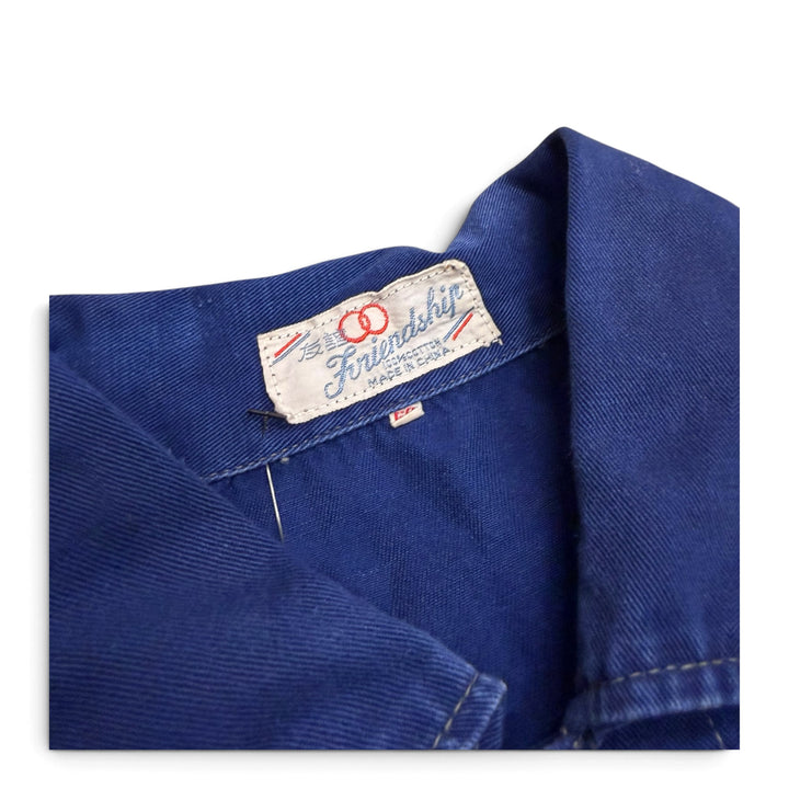Vintage French Chore Jacket Blue  (M)