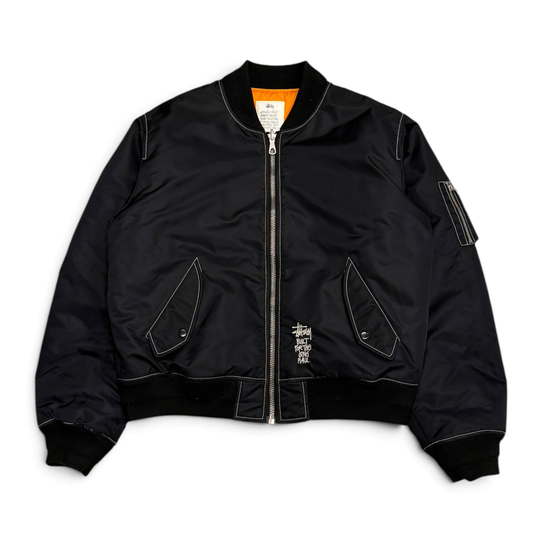 Stussy Built Reversible Bomber Jacket Black (XL)