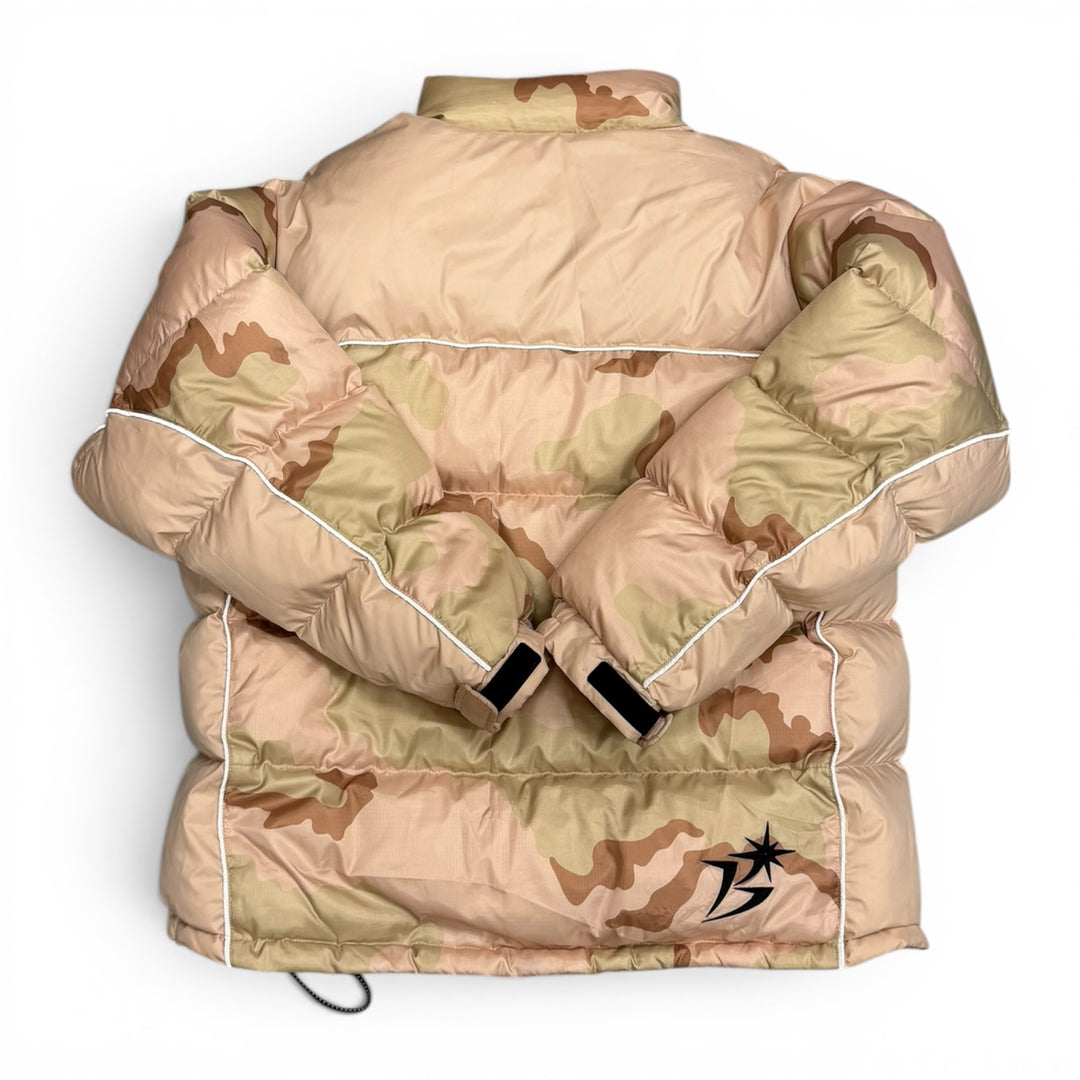 Bott B Logo Down Puffer Jacket Beige (L)
