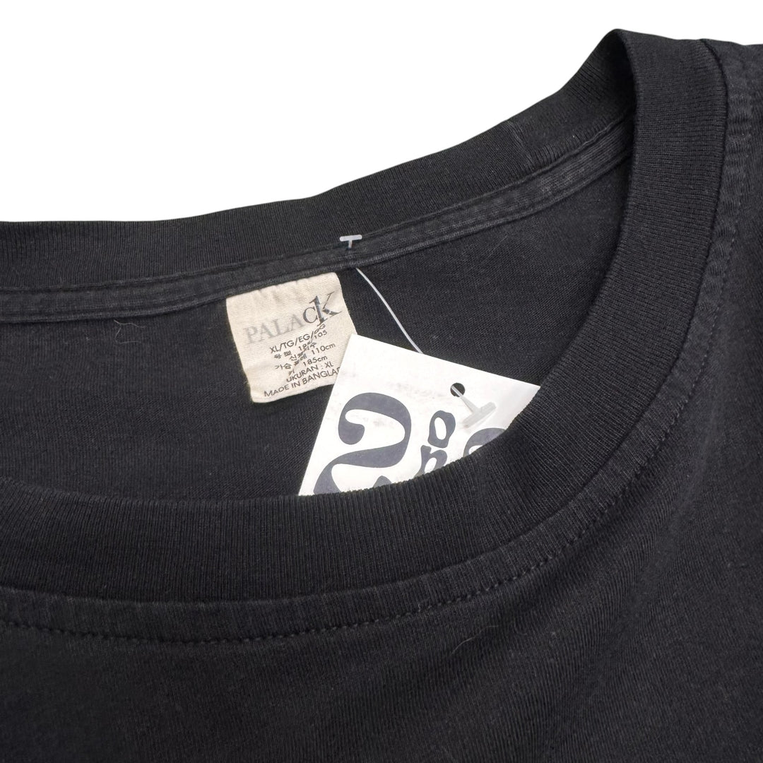 Palace x Calvin Klein Plain Black T-Shirt (XXL)