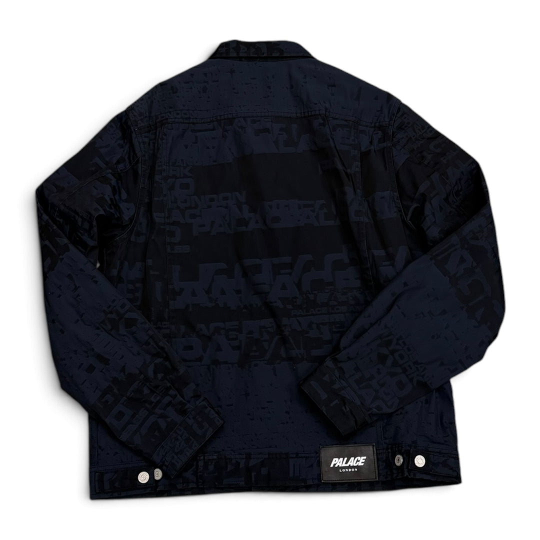 Palace Cities Jacquard Navy Two Piece Set (XL)