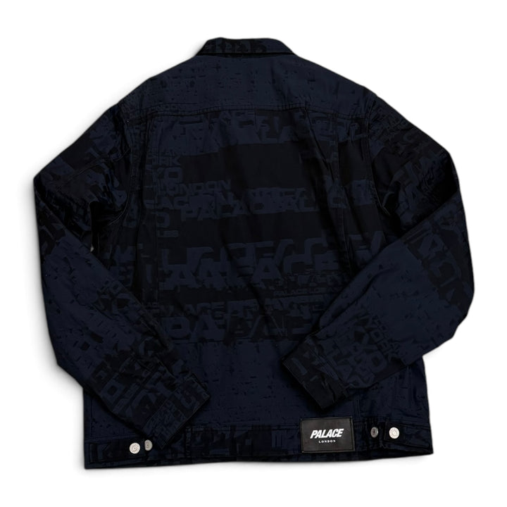 Palace Cities Jacquard Navy Two Piece Set (XL)
